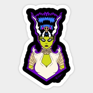 The monsters bride Sticker